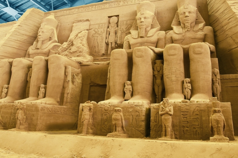 鳥取砂丘 砂の美術館 砂で世界旅行「エジプト編」