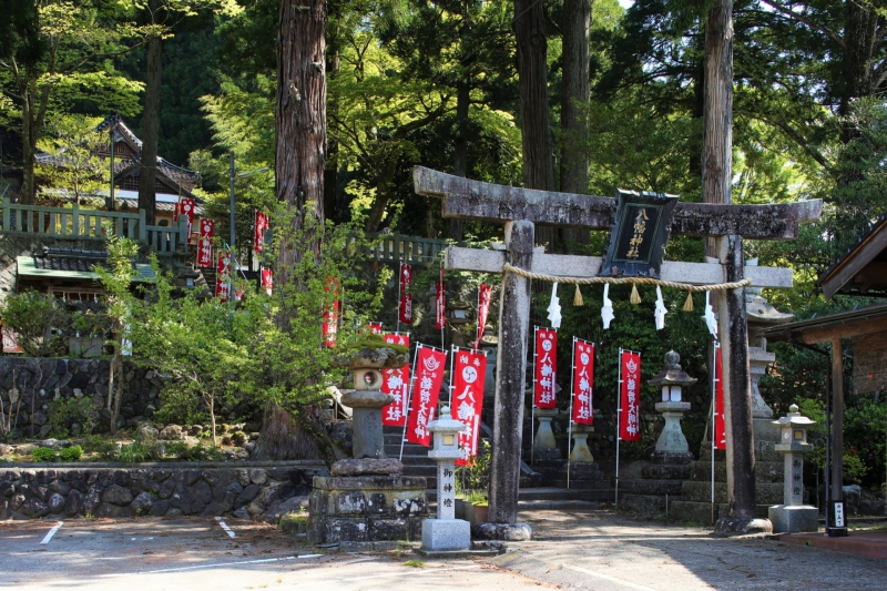 湯村温泉/八幡神社<兵庫県/新温泉町＞