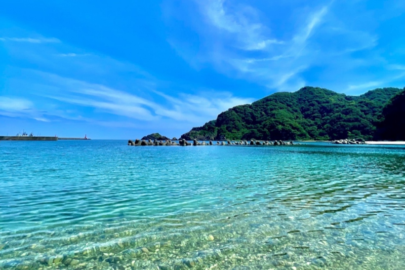 兵庫の穴場/綺麗な海水浴場。春や秋はぼーっとするのにも最適＜兵庫県北部/新温泉町周辺＞