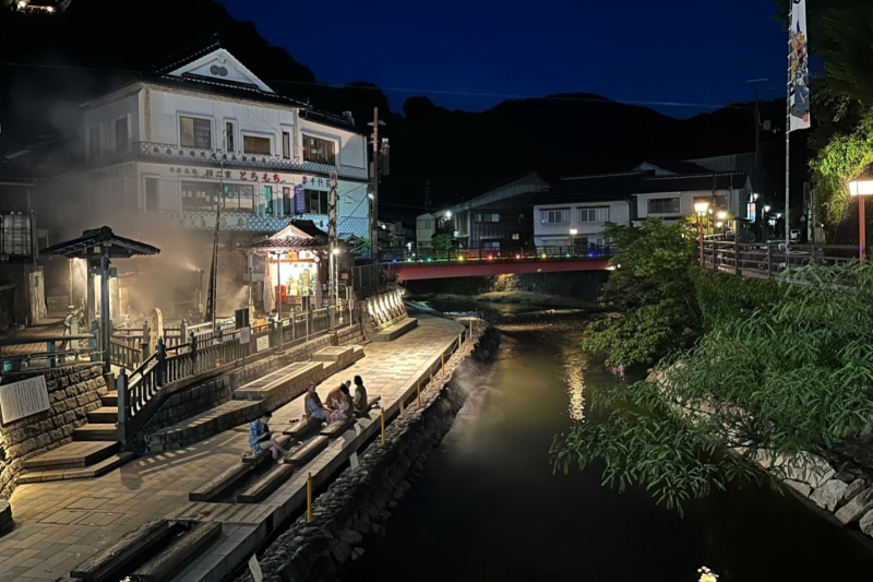 綾小路 翔さん主演ドラマ「湯村天使の吐息」（サンテレビ）ロケ地～「荒湯」周辺～<兵庫県/湯村温泉>